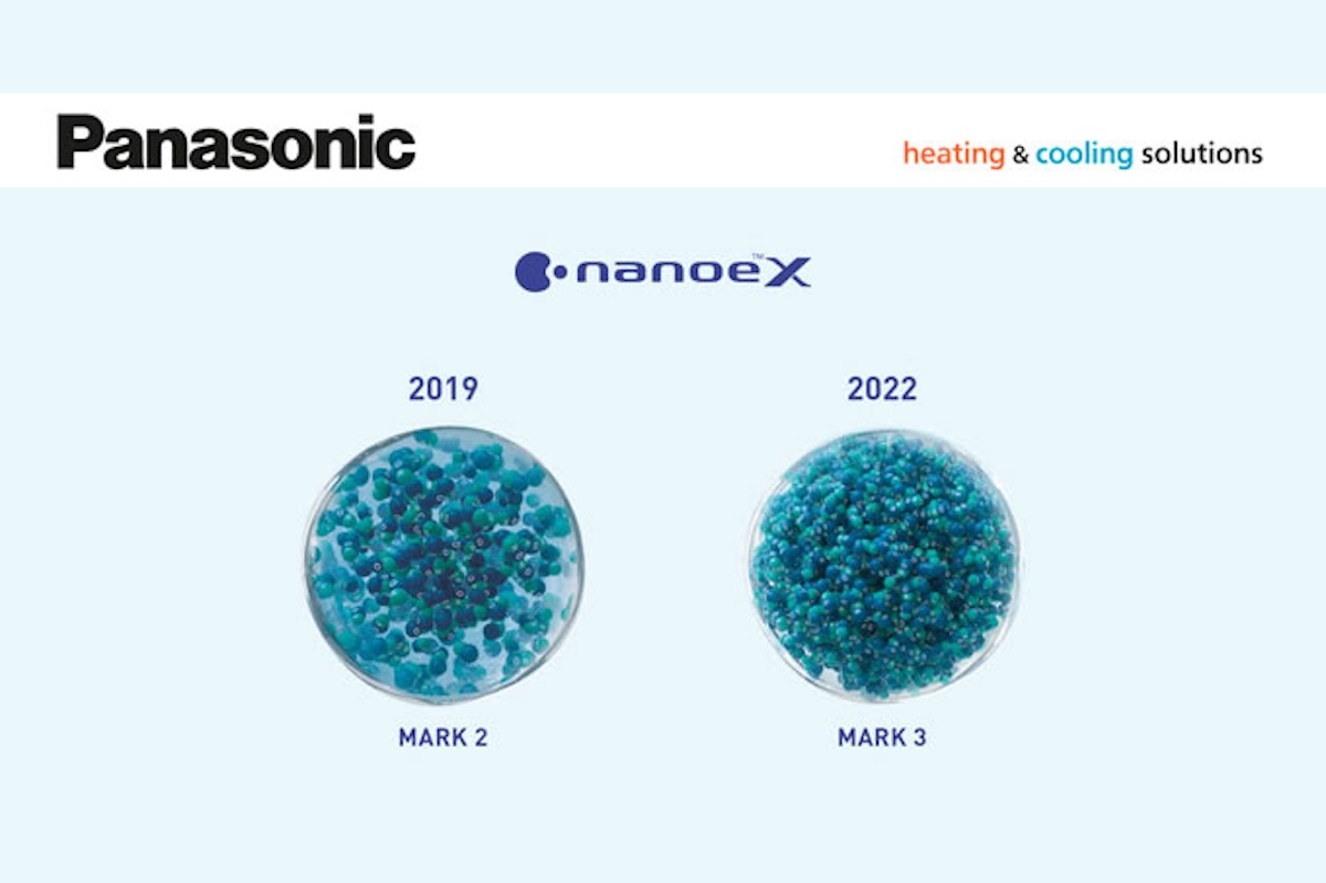 A Panasonic nanoe™ X technológiája a VDI 6022 szabvány szerint tanúsított beltéri levegőminőséget biztosítja