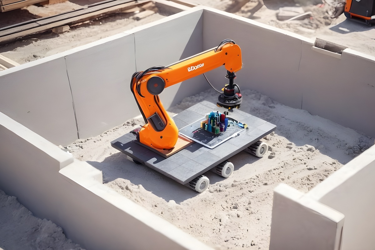 Az építőiparba is betör a robotizáció
