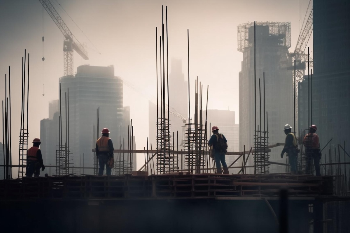 Negyedével kevesebb cég alakult az építőipari szektorban 2023-ban