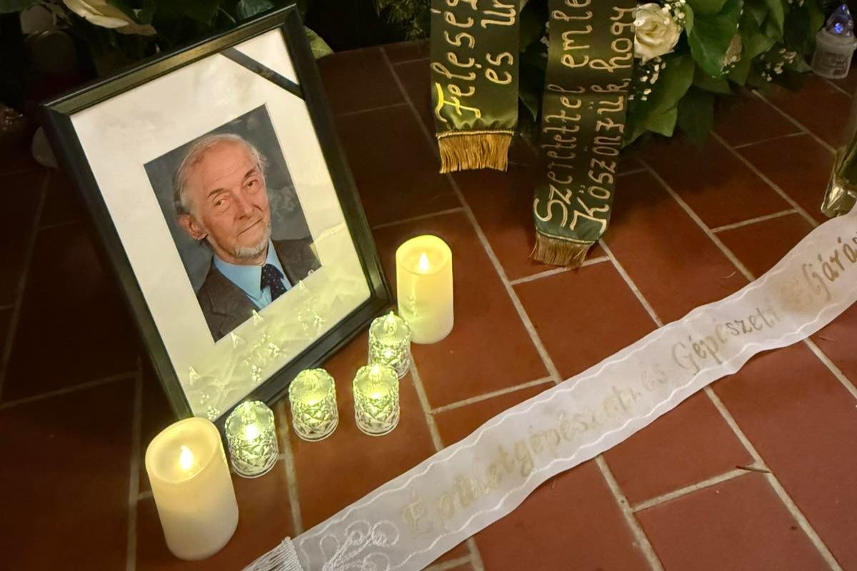 Gyurkovics Zoltán és Csoknyai Tamás megemlékezése Barna Lajos búcsúztatóján