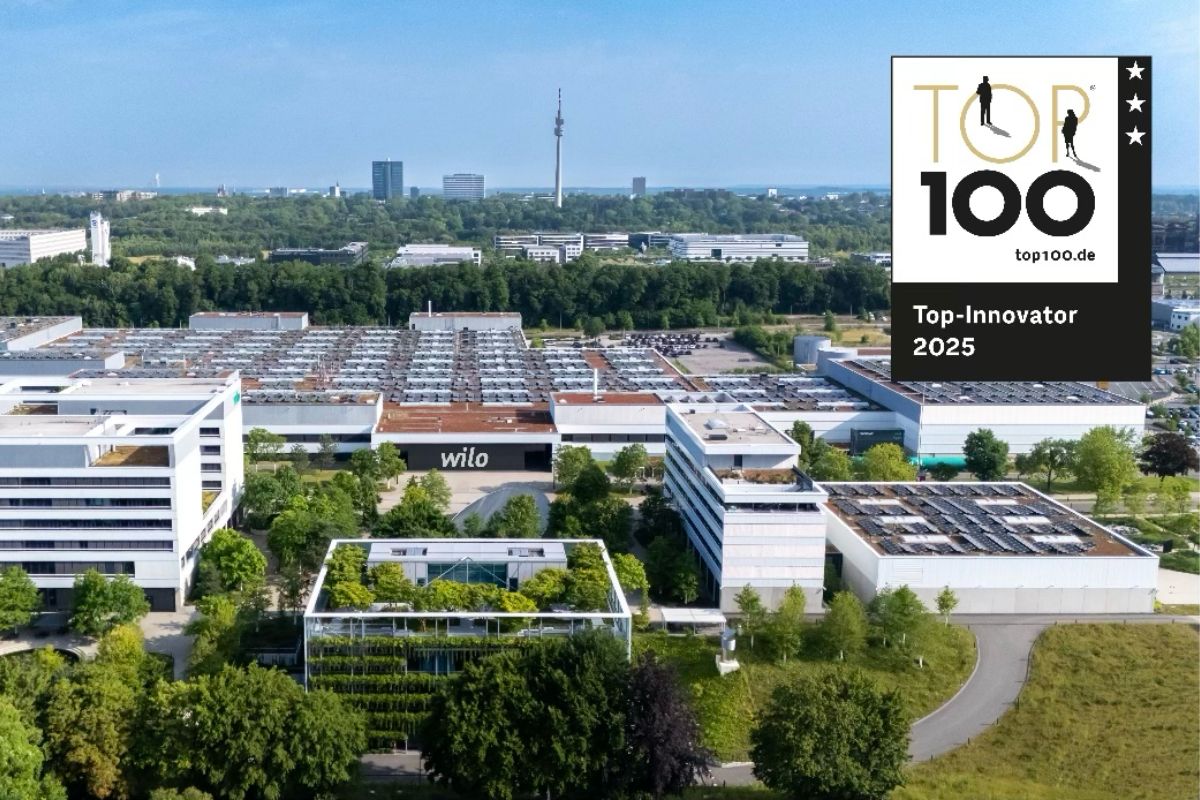 Top Innovátor 2025: 3. alkalommal nyerte el a Wilo Csoport a német innovációs díjat