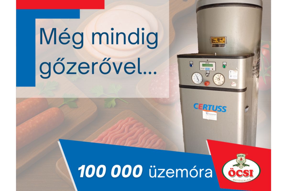 Rekord üzemóraszámú gőzfejlesztő a Bepatechtől
