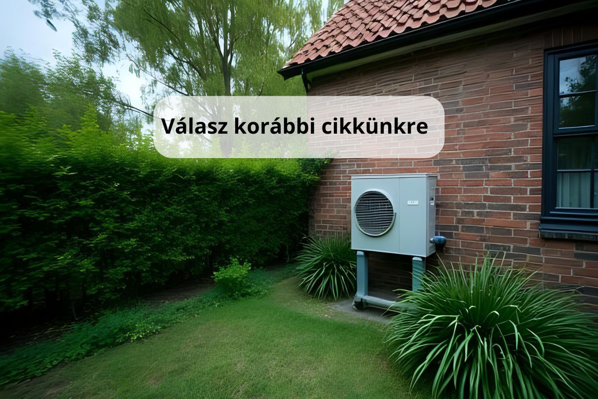 Válasz az Épületgépész.hu 2026. március 18-án megjelent „Egy vitás ügy margójára, amelyben a kirendelt szakértő tévesen a hőszivattyús rendszert okolta a fűtési probléma miatt”cikkére