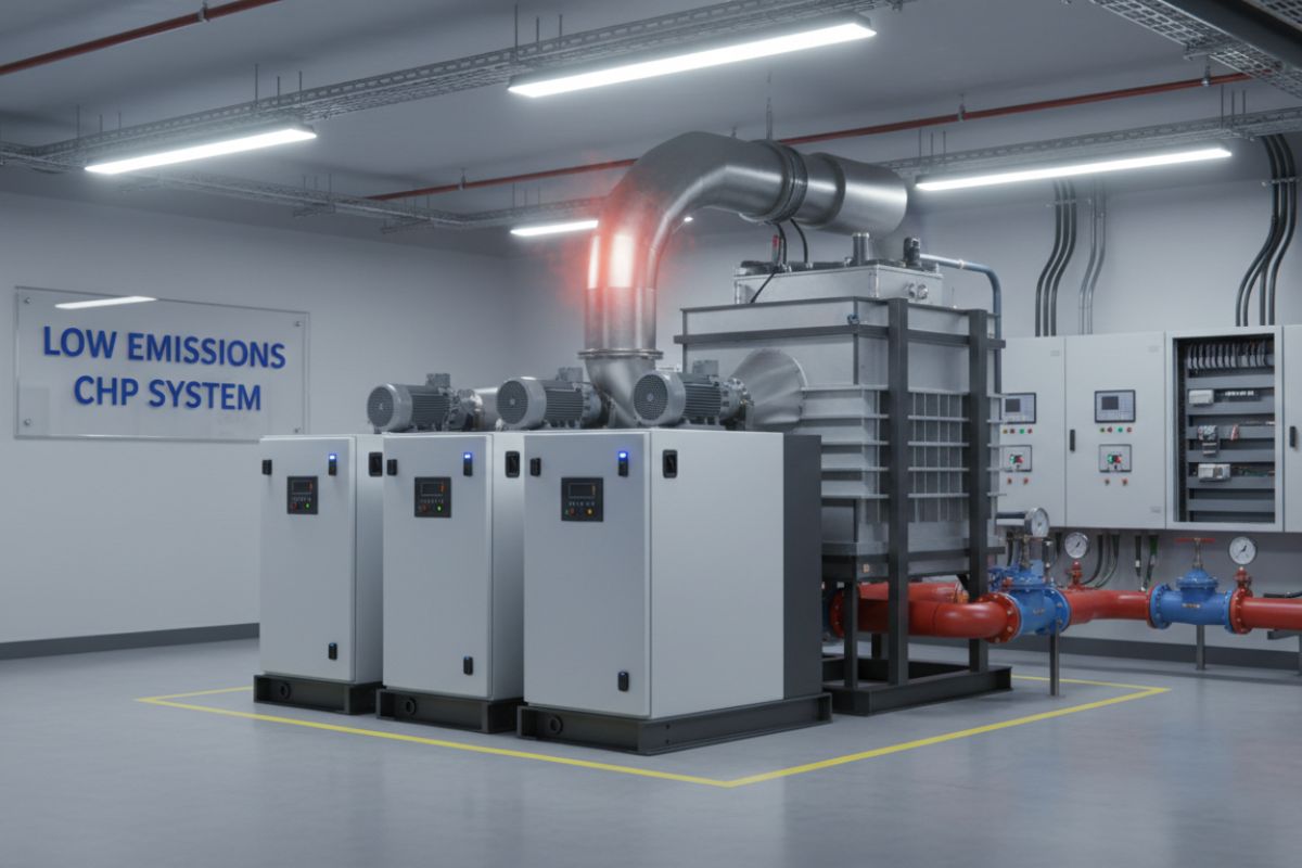 Mikrogázturbinák nagy épületekben