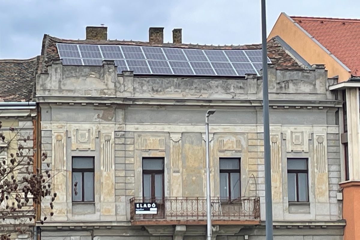 A napenergia-termelés arányosan nálunk a legnagyobb