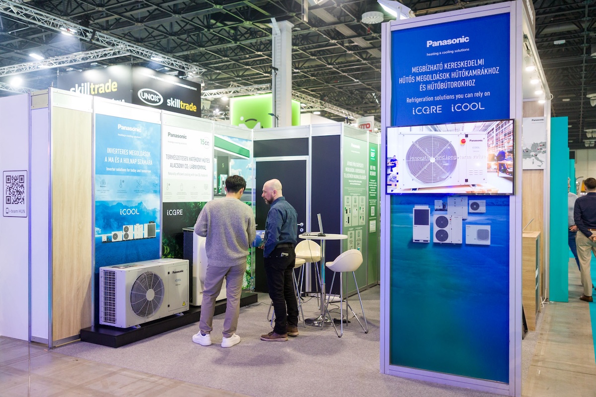 A Panasonic Budapesten is bemutatta átfogó kereskedelmi hűtős portfólióját