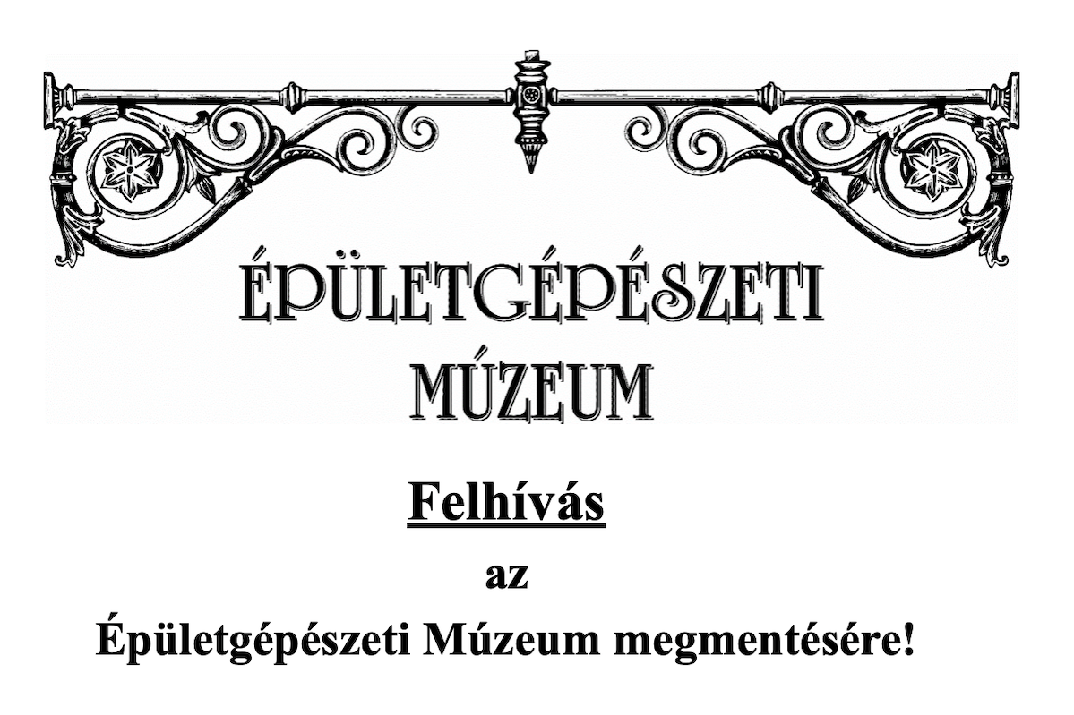 Új üzemeltetőt keres az Épületgépészeti Múzeum!
